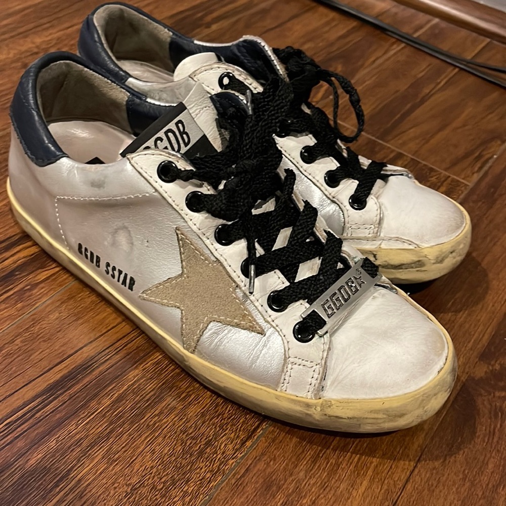Golden goose, 36/6, Black/white/silver